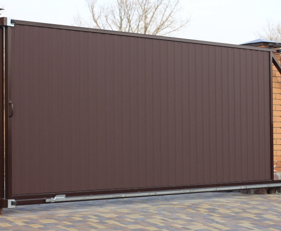 Откатные ворота в Александровском