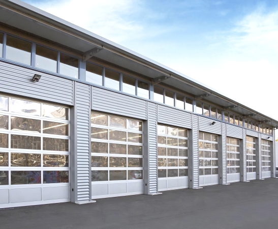 Панорамные ворота в Александровском