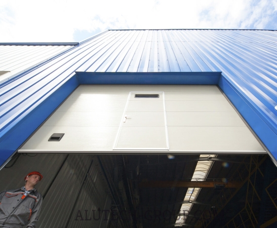 Промышленные ворота Алютех Protrend в Александровском