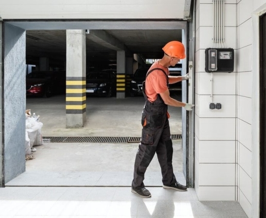 Замер ворот в Александровском